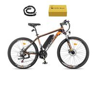 Fafrees 26" Electric Bike, Electric Bikes for Adults WITH 468Wh Removable Battery, Pedal Assist Ebikes for Men Women, 250W Electric Bicycle for City, 25KM/H 21 Speed MTB, HAILONG Black