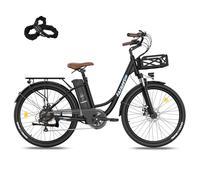 Fafrees F26 Lasting Electric Bike, UK Legal EAPC E Bike for Adults 25Ah 36V Removable Battery, 7 Speed Urban Commuter Electric Bicycle for Men and Ladies