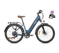 Fafrees F26 Pro Electric Bike for Adults, 26 Inch Low Step Electric Bicycle Pedal Assist EAPC, 36V 16AH Removable Battery, City Ebike for Daily Commuting and Leisure Riding