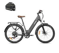 Fafrees F26 Pro Electric Bike for Adults, 26 Inch Low Step Electric Bicycle Pedal Assist EAPC, 36V 16AH Removable Battery, City Ebike for Daily Commuting and Leisure Riding