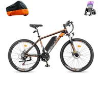 Fafrees Hailong One EAPC Electric Bike for Adults, 250W Pedal Assist Ebike with 36V 13.5Ah Removable Battery, 26″ Commuter Electric Bicycle for Urban Riding (Chain Lock, Black)