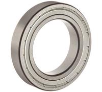 FAG 6008-2ZR-C3 Deep Groove Ball Bearing, Single Row, Double Shielded, Steel Cage, C3 Clearance, Metric, 40mm ID, 68mm OD, 15 mm Wide 10000rpm Maximum Rotational Speed, 2610lbf Static Load Capacity, 3780lbf Dynamic Load Capacity