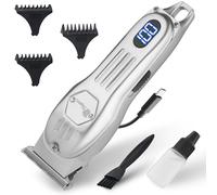 Fagaci Hair Trimmer Men Extremely Fine Cutting, Zero Gap T Blade Trimmer for Men, Beard Trimmer, Professional Hair Trimmer, Electric Beard Trimmer