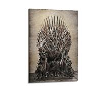 FAGERERO TV Show Game of Thrones Poster The Iron Throne Poster Decorative Painting Canvas Wall Posters And Art Picture Print Modern Family Bedroom Decor Posters 08x12inch(20x30cm)