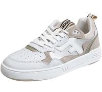 Faguo, Dahlia Leather Sue S25CF3207, Women's Trainer_Fashion_Low White Bi-Material, Whi89, 7 UK