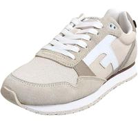 Faguo, Elm syn Woven Sue S25CF9202, Women's Basket_Fashion_Low Beige Bi-Material, Ecr19, 4 UK