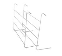 FAHAAM 2X4 Bar Folding Radiator Airer, Metal Indoor Clothes Airer, Lightweight Portable Clothes Dryer with Anti Scratch Legs & Perfect Space for Hanging Towels & Clothes
