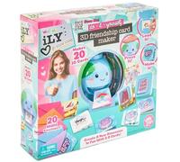 FAHAAM 3D Friendship Card Maker Kit for Kids, Maker 20 x Created 3D Cards, 20 x Mini Envelopes, 20 x 3D Blisters, 150 x Gems, Kids Toys, Children Card Gift Toys for Girls and Boys. (30.5 x 28 x 8.5cm)