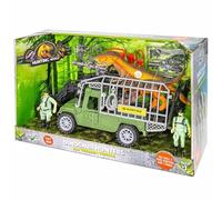 FAHAAM Dinosaur Hunters Toy Set with All-Terrain Vehicle, Includes 2 Dino Hunters and 2 Dinosaurs & Hunting Cage Truck, Unisex Children's Toy, Kids Toys, Dinosaur Vehicle Hunter for Boys & Girls.