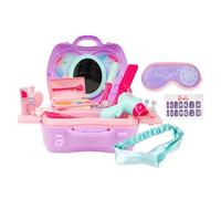FAHAAM Kids Beauty & Wellness Roleplay Toy Set, 2-in-1 Mega Wellness and Beauty Playset, Makeup Toy Set for KidsRole Play Case with Accessories, Makeup Playset, Pretend Play Toys for Girls Gifts.