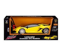 FAHAAM Lamborghini Aventador SVJ Roadster RC Replica Car with 1:24 Scale, Race Speed Die Cast Model car Kids RC Drift Cars, Remote Control Vehicle Toy car for kids Great Birthday Gift Toys for Kids.