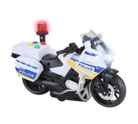 FAHAAM New|| Police Motorcycle Toy with Lights and Sirens For Kids, Friction-powered for push-and-go motion Built for active play!, Perfect for police roleplay adventures!, For 3 Years+ ||