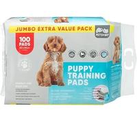 FAHAAM Premium Puppy Training Pads 100 Pack, Pee Pads for Dogs Potty Training, Absorbent pads, Dog Training pads, Toilet Pee Mat, Anti-Slip and Disposable Incontinence Bed Pad. (60x60cm)