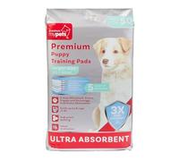 FAHAAM Premium Puppy Training Pads 50 Pack, Pee Pads for Dogs Potty Training, Absorbent pads, Dog Training pads, Toilet Pee Mat, Anti-Slip and Disposable Incontinence Bed Pad. (60 x 60 cm)