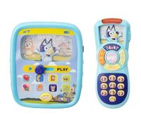 FAHAAM Remote Control & Tablet Twin Pack, Twin Pack Interactive Toy Set, Ring Learning Phone, Phone and Tablet with Theme Tune, Official Character, Toy Phone With Voice Activation, Games & Numbers.