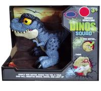 FAHAAM || Smoke Spraying Dino ||Dinos Squad Interactive Dinosaur Toy, Smoke Spraying Effect, Light Up Features|| 3 X AA Batteries Required ||Kids,Children Xmas Birthday Gift.