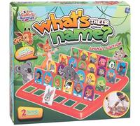 FAHAAM What's Their Name Board Game Set, Children's Party game for Families and Party Fun, Kids Toys Boardgames, Family Guess game, Elimination Guessing game for Kids & Adults. (Animal Edition)