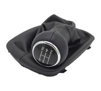 FAHBSTR Car Gear Knob for A6 C5 A4 B5 A8 D2 1997 1998 1999 2000 2001 5/6 Speed Car Gear Shift Knob Lever Shifter Stick Gaitor Boot Cover Case(5 Speed)