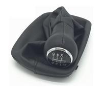 FAHBSTR Car Gear Knob for A6 C5 A4 B5 A8 D2 1997 1998 1999 2000 2001 5/6 Speed Car Gear Shift Knob Lever Shifter Stick Gaitor Boot Cover Case(6 Speed)