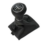 FAHBSTR Car Gear Knob for A6 C6 2004-2012 A4 S4 B8 8K A5 8T 8F Q5 8R 2007-2015 Car Shift Gear Knob with Real Leather