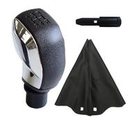 FAHBSTR Car Gear Knob for C1 C3 C4 for P&eugeot 106 107 205 206 207 306 307 308 309 405 406 407 508 605 607 Gear Shift Knob Gaiter Boot(A)