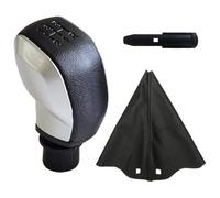 FAHBSTR Car Gear Knob for C1 C3 C4 for P&eugeot 106 107 205 206 207 306 307 308 309 405 406 407 508 605 607 806 Gear Shift Knob Boot(C)