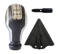 FAHBSTR Car Gear Knob for C1 C3 C4 for P&eugeot 106 107 205 206 207 306 307 308 309 405 406 407 508 605 607 Gear Shift Knob Gaiter Boot(G)