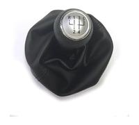 FAHBSTR Car Gear Knob for G&olf 3 MK3 for Polo Long Type 12mm Black Stitching 5 6 Speed Car Gear Shift Knob Gaiter Boot Cover
