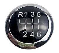 FAHBSTR Car Gear Knob for O&pel for Vauxhall for Corsa D 2006 2007 2008 2009 2010 2011 2012 2013 2014 Car Gear Shift Knob Lever Stick Boot Cover(R123456 Cap)