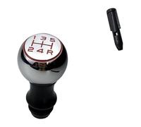 FAHBSTR Car Gear Knob for P&eugeot 106 1007 206 107 306 307 308 2008 301 3008 Car Gear Shift Knob Lever Shifter Stick Pen Cover Skin Case(E)
