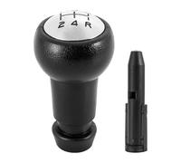 FAHBSTR Car Gear Knob for P&eugeot 106 205 206 306 406 107 207 307 807 301 308 2008 5 Speed Automotive Car Gear Shift Knob Pen Lever Stick Adapter(with Adapter)