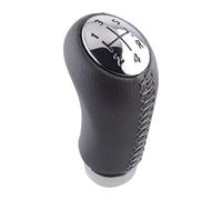 FAHBSTR Car Gear Knob for R&ENAULT for Laguna for M&EGANE 2 for Clio 3 for Scenic 2 5 Speed Gear Shift Knob Stick Lever Handle Universal(Bright)