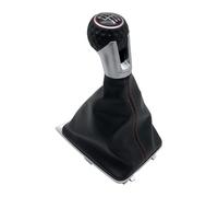 FAHBSTR Car Gear Knob for VW for G&olf 7 A7 MK7 for GTI for GTD 2013 2014 2015 2016 2017 2018 Gear Shift Knob Gaiter Boot Cover Case Collar(6 Speed Case B)