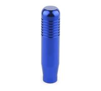 FAHBSTR Car Gear Knob Universal 8 Color Car Aluminum Manual Gear Shift Knob Stick Transmission Gearstick Lever Shifter 8.5CM(Blue)