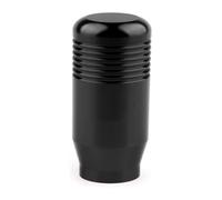FAHBSTR Car Gear Knob Universal 8 Color Car Aluminum Manual Gear Shift Knob Stick Transmission Gearstick Lever Shifter 8.5CM(Black)