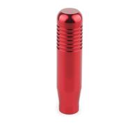 FAHBSTR Car Gear Knob Universal 8 Color Car Aluminum Manual Gear Shift Knob Stick Transmission Gearstick Lever Shifter 8.5CM(Red)