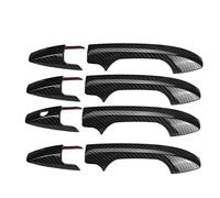FAHBSTR Car Inner Handle for CRV SUV 2007-2011 Colors Car Door Handle Frame Sticker Styling Chrome Carbon Cover Catch Cap(2)