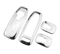 FAHBSTR Car Interior Door Handle for P&eugeot 2008 2014 2015 2016 2017 2018 2019 Interior Door Handle Car Window Lifter Switch Panel Cover Trim Sticker(1)