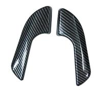 FAHBSTR Decoration Cover Trim For A&lfa For Romeo For Giulietta Door Inner Handle Decoration Shell Protective Cover(Carbon Style-2pcs)