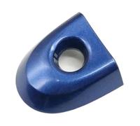 FAHBSTR Exterior Door Handle Cover for Nissan for March IV for Micra K13 for Juke F15 for Cube Z12 for Tiida 2008-2022 Left Right Outer Handle Lock Cap Door Cover with Key Hole(SapphireBlue Keyhole)