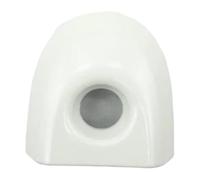FAHBSTR Exterior Door Handle Cover Left Right Outer Handle Lock Cap Door Cover with Key Hole for Nissan for March IV for Micra K13 for Juke F15 for Cube Z12 for Tiida 2008-2022(1 Pcs White Key Hole)