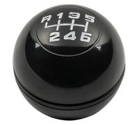 FAHBSTR for A&lfa for Romeo for Giulietta 2010-2015 5/6 Speed Manual Gear Shift Knob Lever Shifter Stick Handball Cover Ball Car Shift knob(6 Speed Black)