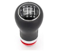 FAHBSTR for A6 C6 2004-2012 A4 S4 B8 8K A5 8T 8F Q5 8R 2007-2015 5/6 Speed Car Shift Gear Knob with Real Leather Knob Car Shift knob(Gear Knob)