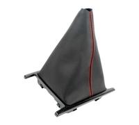 FAHBSTR for VW for Amarok 2010 2011 2012 2013 2014 2015 2016 2017 2018 2019 2020 2022 Car Gear Shift Knob Stick Pen Gaitor Boot Cover Case Shifter Head Car Shift knob(Black Red Line)