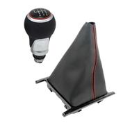 FAHBSTR for VW for Amarok 2010 2011 2012 2013 2014 2015 2016 2017 2018 2019 2020 2022 Car Gear Shift Knob Stick Pen Gaitor Boot Cover Case Shifter Head Car Shift knob(B0473K0082)