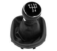 FAHBSTR for VW for Caddy 2 II MK2 for T&Ouran 2004-2009 Gear Shift Knob Lever Stick Pen Gaiter Boot Cover Gear Stick Knob Car Shift knob(5 Speed)