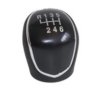 FAHBSTR Gear Shift Knob Leather Gaiter Boot Cover Lever Stick for Hyundai for Ix35 2009-2015 Manual Car Shift knob(Gear knob Black)