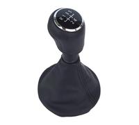 FAHBSTR Gear Stick Shift Knob Gaiter Boot Cover Case Frame Cap for VW for Transport T5 T5.1 T6 2003-2015 5/6 Speed Car Shift knob