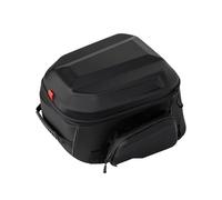 FAHBSTR Motorbike Saddle Bag Black Motorccycle Bag Helmet Rear Seat Tail Pack 42-54L Multifunctional Waterproof Riding Gears Package with Rain Cover