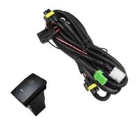 FAHBSTR Side Marker Indicator Light For Hyundai For Ix35 2010-2015 92202-2Z000 Car Front Bumper Grille Signal Lamp Fog Light Assembly(Cable and switch)